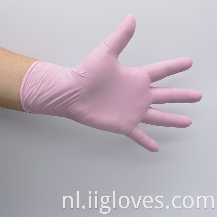 latex poedervrije handschoen guantes dechables de nitrilo xs uso medisch wegwerp latex nitrilhandschoenen